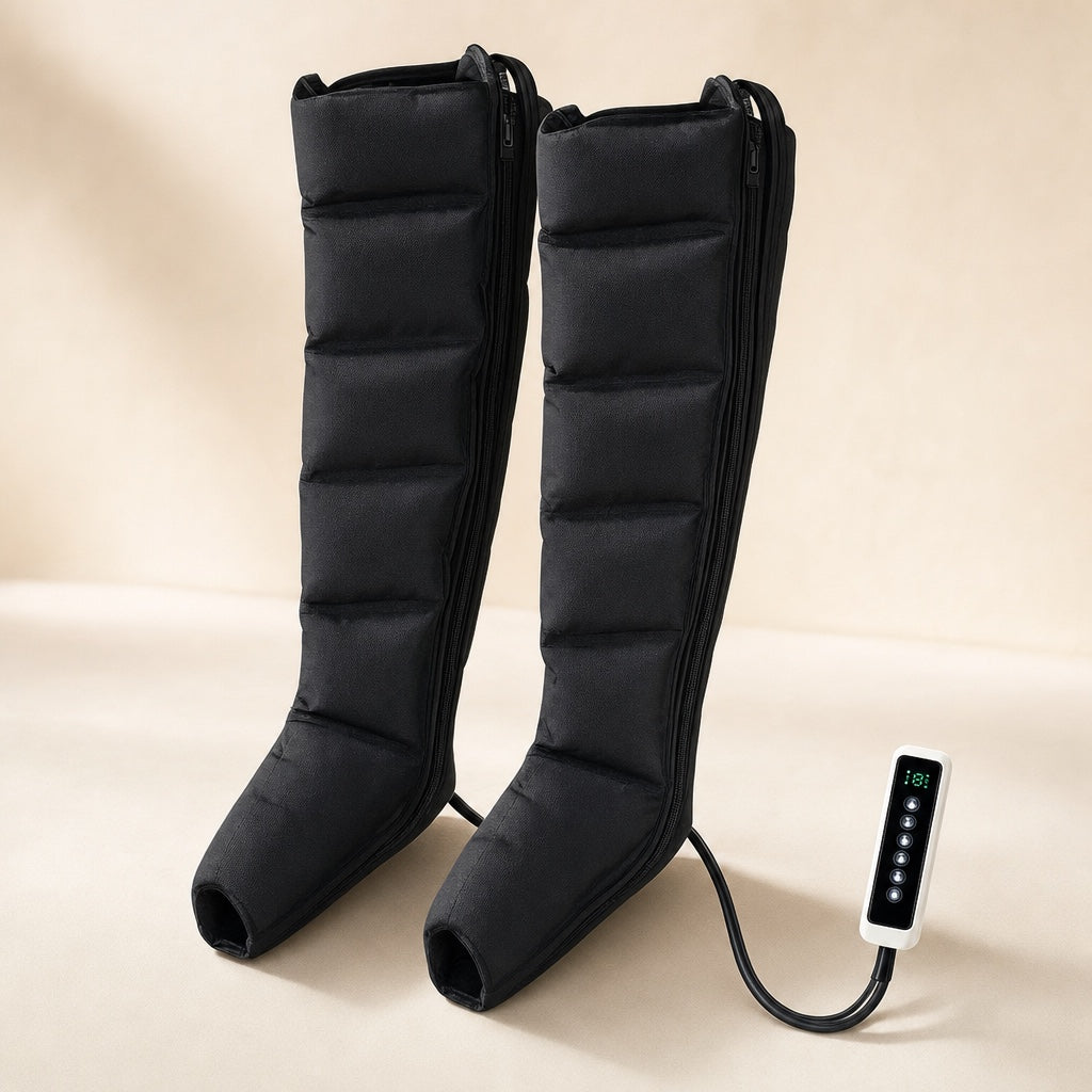 Bottes de pressothérapie rekkøv 6 chambres avec télécommande